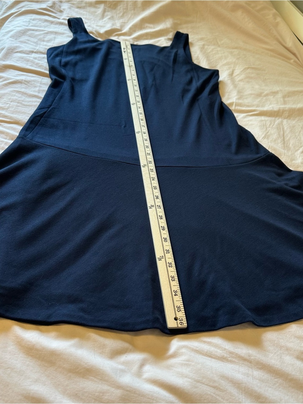 Ralph Lauren Sport Dark Navy Sleeveless Midi Dress Size XL Vintage Women’s NWT - Picture 9 of 12